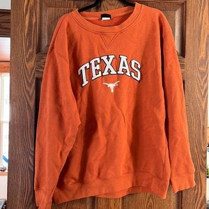 Urban outfitters Texas longhorns Orange crewneck sweatshirt sz L